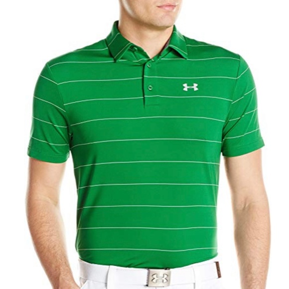 Under Armour Other - Under Armour Men UA Playoff Polo, Green, M